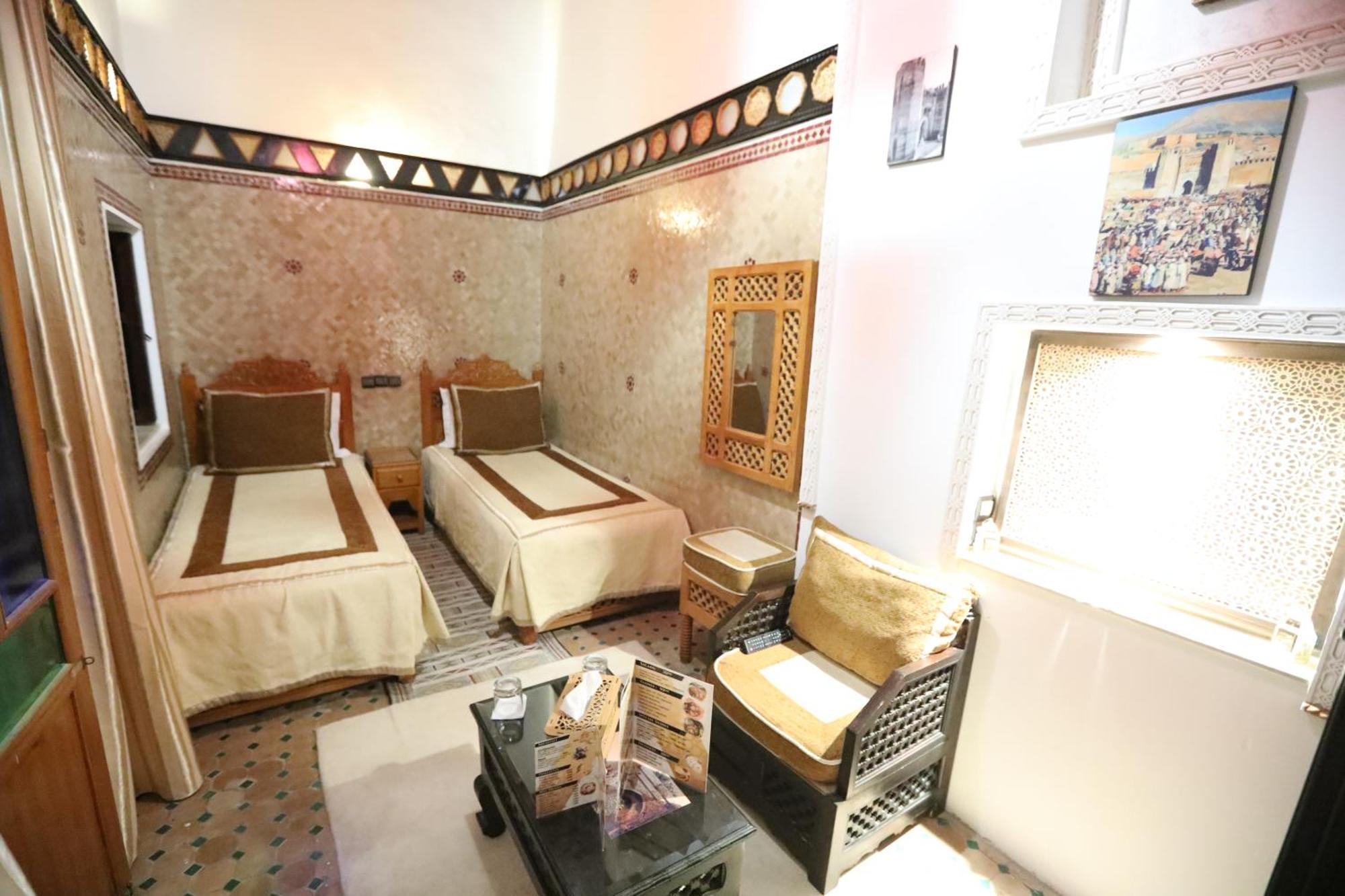 Dar Belmamoun Hotel Fez Szoba fotó