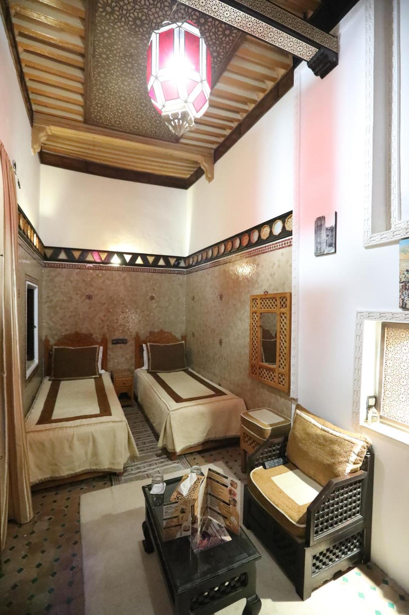 Dar Belmamoun Hotel Fez Szoba fotó